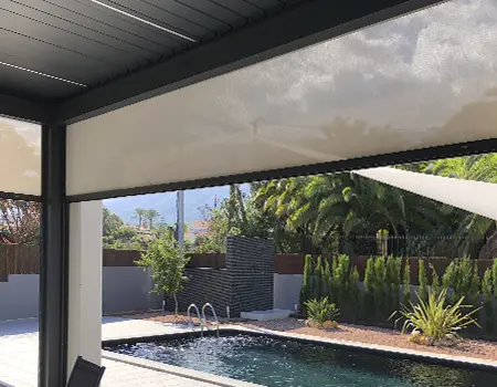 pergolas cierre lateral pergolas cierre lateral
